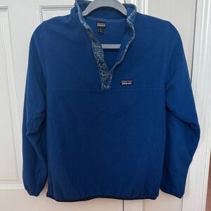 Patagonia Royal Blue Fleece Pullover